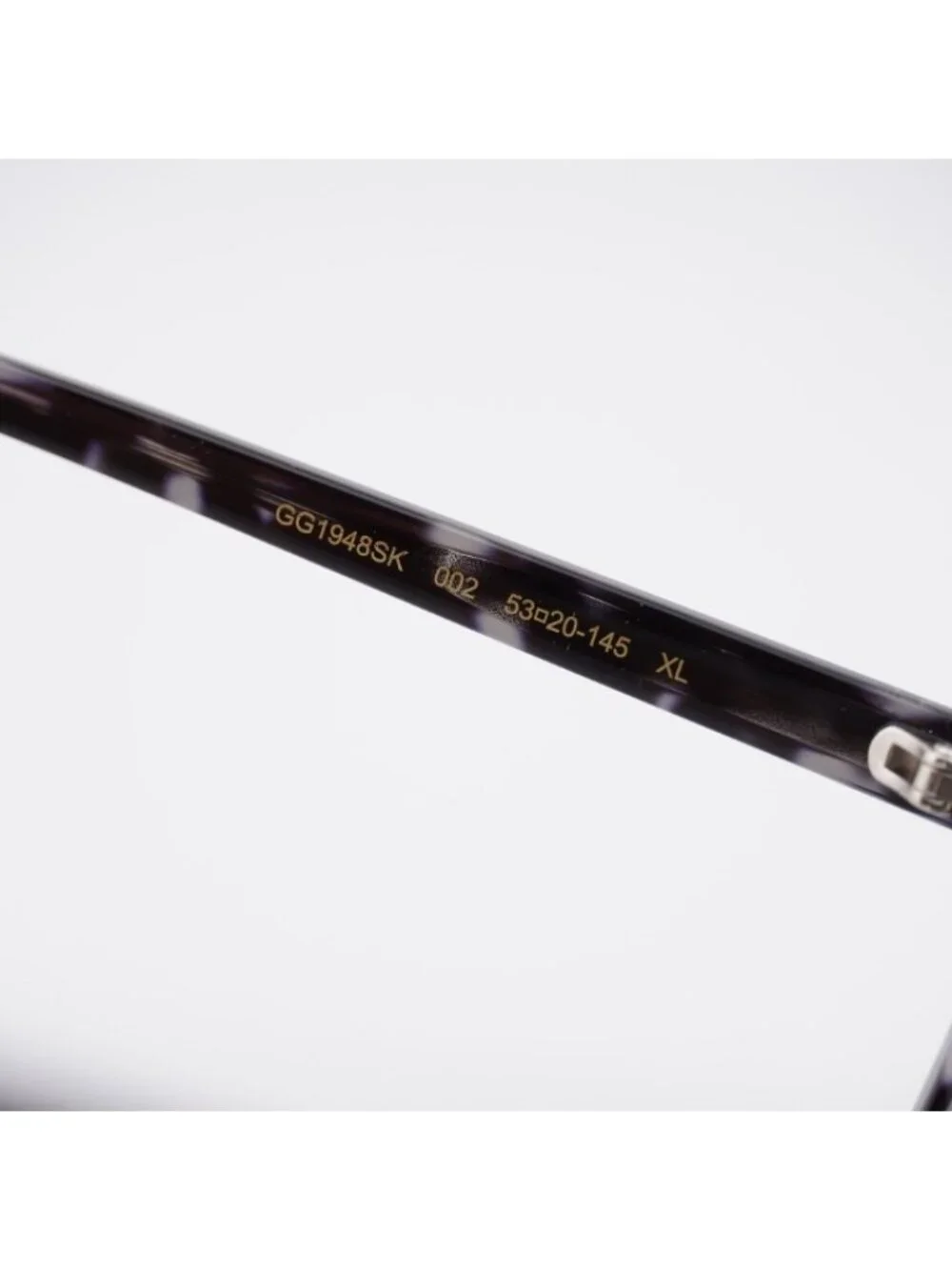 Gucci GG1948SK 002 Sunglasses Grey Havana Square Frame, Grey Lenses